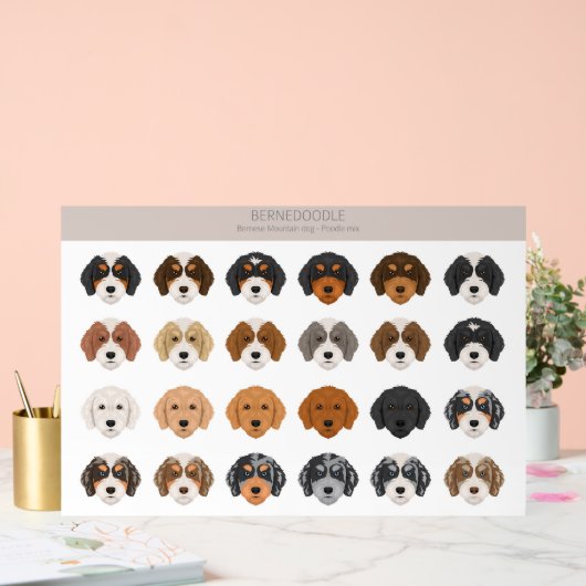 Bernedoodle Acryl Sign Bord (Huwelijk)