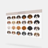 Bernedoodle Acryl Sign Bord (Hoek)