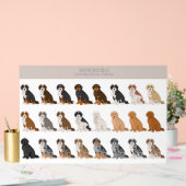 Bernedoodle Acryl Sign Bord (Huwelijk)