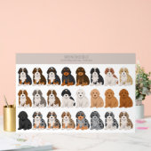 Bernedoodle Acryl Sign Bord (Huwelijk)