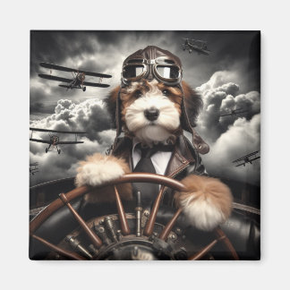 Bernedoodle Aviator Magneet
