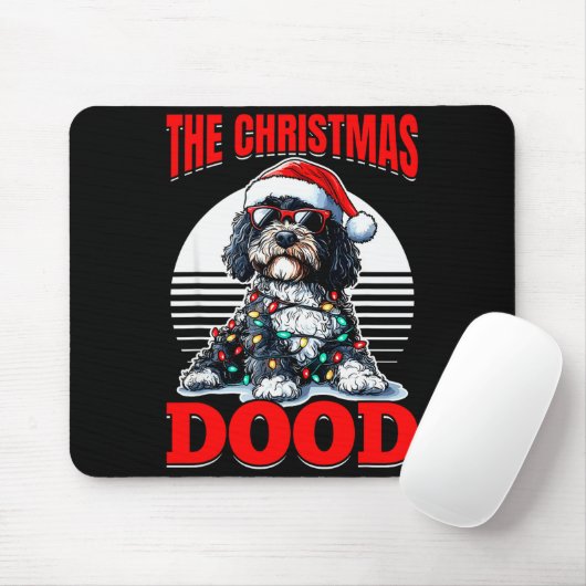 Bernedoodle Christmas Dog Breed The Christmas Dood Muismat (Met muis)