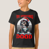 Bernedoodle Christmas Dog Breed The Christmas Dood T-shirt (Voorkant)