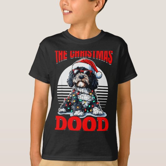 Bernedoodle Christmas Dog Breed The Christmas Dood T-shirt (Voorkant)