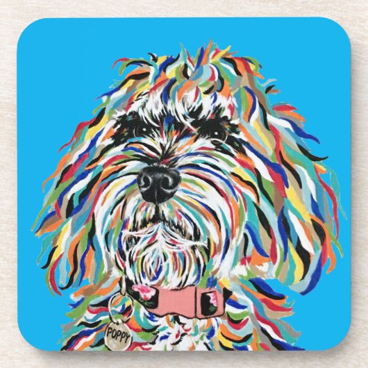 BERNEDOODLE COASTER BIER ONDERZETTER (Voorkant)
