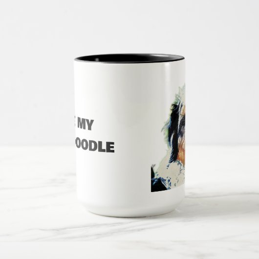 Bernedoodle Coffe Mok (Midden)