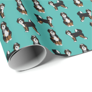 Bernedoodle Dog Cadeaupapier