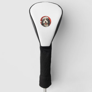 Bernedoodle Dog Xmas Doodle Dood Schattige Christm Golfheadcover