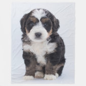 Bernedoodle Fleece Blanket (Voorkant)