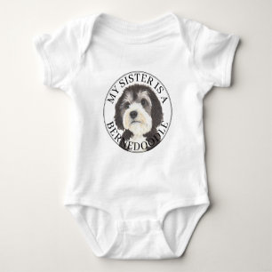 Bernedoodle grote zus romper