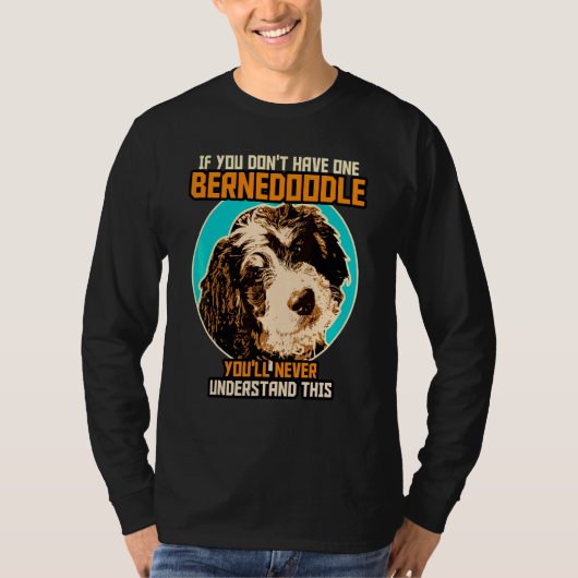 Bernedoodle Hond  Bernedoodle 4 T-shirt (Voorkant)