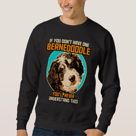 Bernedoodle Hond  Bernedoodle 4 Trui (Voorkant)