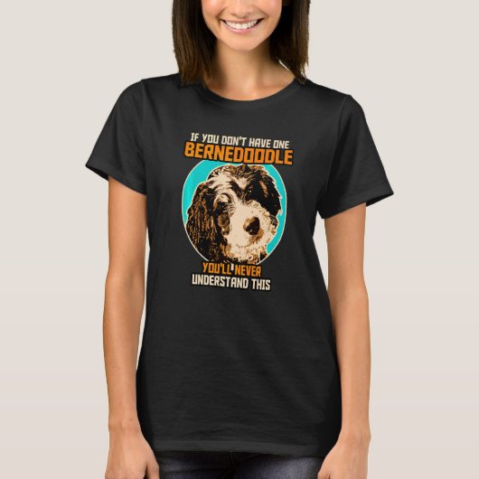 Bernedoodle hond  Bernedoodle T-shirt (Voorkant)
