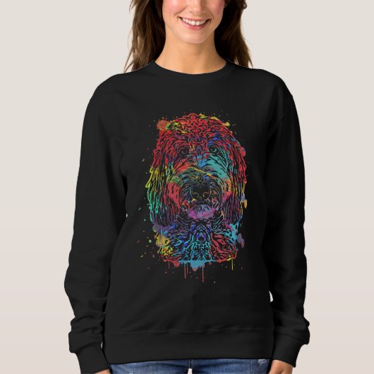 Bernedoodle Hond Bernedoodle Trui (Voorkant)