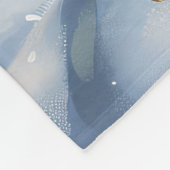 Bernedoodle Hond Winter Wonderland Kerstmis Fleece Deken (Hoek)