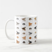 Bernedoodle hondenmix koffiemok (Links)