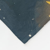 Bernedoodle Hondenroller Onderzetter Kerst Fleece Deken (Hoek)