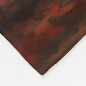 Bernedoodle in Herfstbladeren Herfst Inspire Fleece Deken (Hoek)