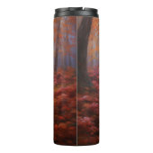 Bernedoodle in Herfstbladeren Herfst Inspire Thermosbeker (Achterkant)