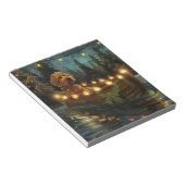 Bernedoodle Kerst Feestelijke reis Notitieblok (Schuin)