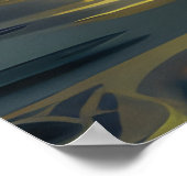 Bernedoodle Kerst Feestelijke reis Poster (Hoek)