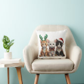 Bernedoodle Kerst T-shirt, Kussen (Stoel)