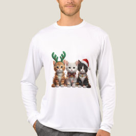 Bernedoodle Kerst T-shirt,  Tri-Blend Shirt