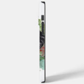 Bernedoodle Kerstkrans Feestelijke Pup Case-Mate iPhone Case (Achterkant / Links)