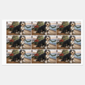 Bernedoodle Kerstmis Cruise: Pauze Vakantie Labels (Vel)