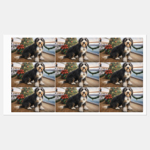 Bernedoodle Kerstmis Cruise: Pauze Vakantie Labels