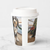 Bernedoodle Kerstmis Cruise: Pauze Vakantie Papieren Bekers (Links)