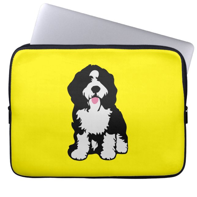 Bernedoodle Laptop Sleeve (Voorkant)