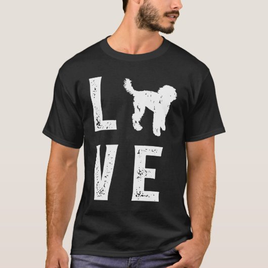 Bernedoodle Liefde 1 T-shirt (Voorkant)