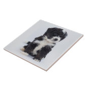 BERNEDOODLE LOVE, Pet, Puppy Dog, Beste vriend Tegeltje (Zijkant)