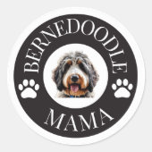 Bernedoodle Mama Sticker (Voorkant)