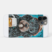 Bernedoodle met een mok Case-Mate iPhone case (Achterkant (horizontaal))