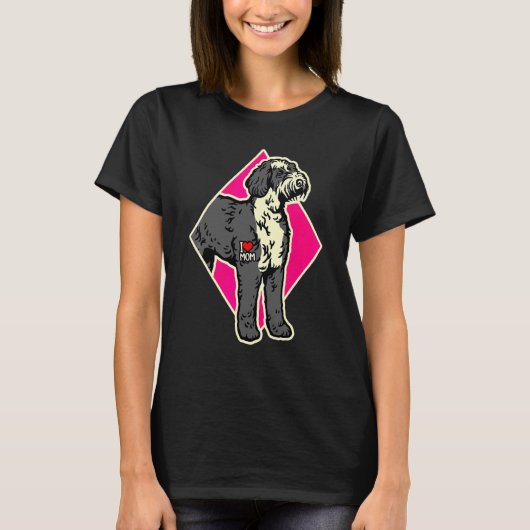 Bernedoodle Moeder 1 T-shirt (Voorkant)