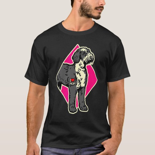 Bernedoodle Moeder 1 T-shirt (Voorkant)