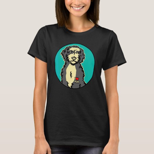 Bernedoodle Moeder 2 T-shirt (Voorkant)