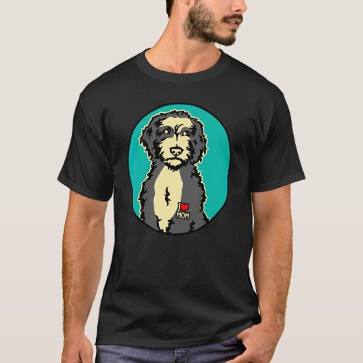 Bernedoodle Moeder 2 T-shirt (Voorkant)