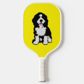 Bernedoodle Pickleball Paddle (Voorkant)