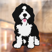 Bernedoodle Raamsticker (Vel 2)