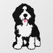 Bernedoodle Raamsticker (Vel)