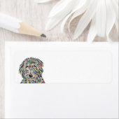 Bernedoodle Return Address Label (Insitu)