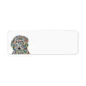 Bernedoodle Return Address Label (Voorkant)