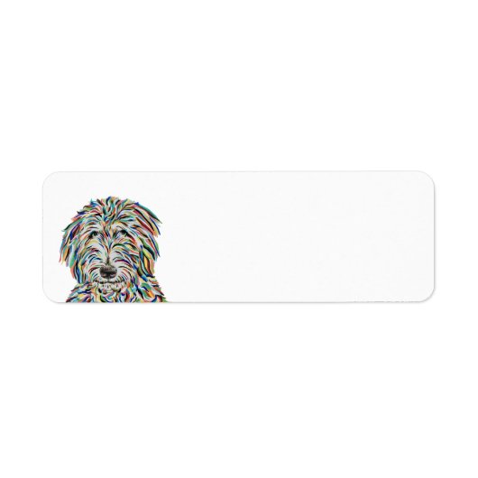 Bernedoodle Return Address Label (Voorkant)