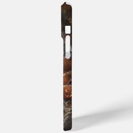 Bernedoodle Rijden Motorfiets Halloween Eng Case-Mate iPhone Case (Achterkant / Links)