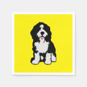 Bernedoodle Servet (Voorkant)