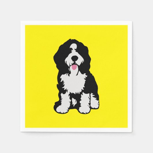 Bernedoodle Servet (Voorkant)