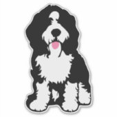 Bernedoodle Sticker (Voorkant)